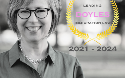 Our Director Catherine Follett is listed as a Doyle’s Guide Leading Immigration Lawyer in South Australia for 2024, for the fourth year in a row!